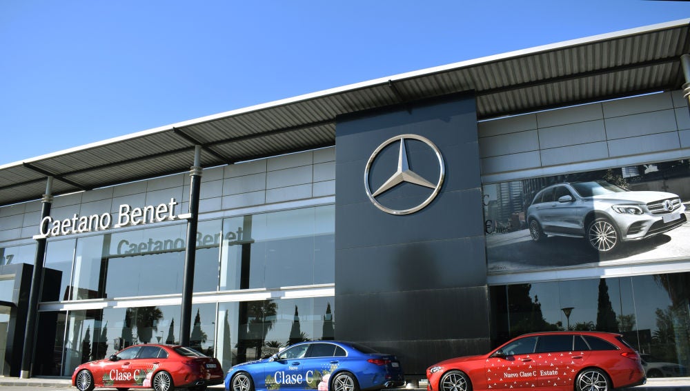 Caetano Benet ha presentado la nueva Clase C de Mercedes-Benz en Los Jardines de San Telmo.